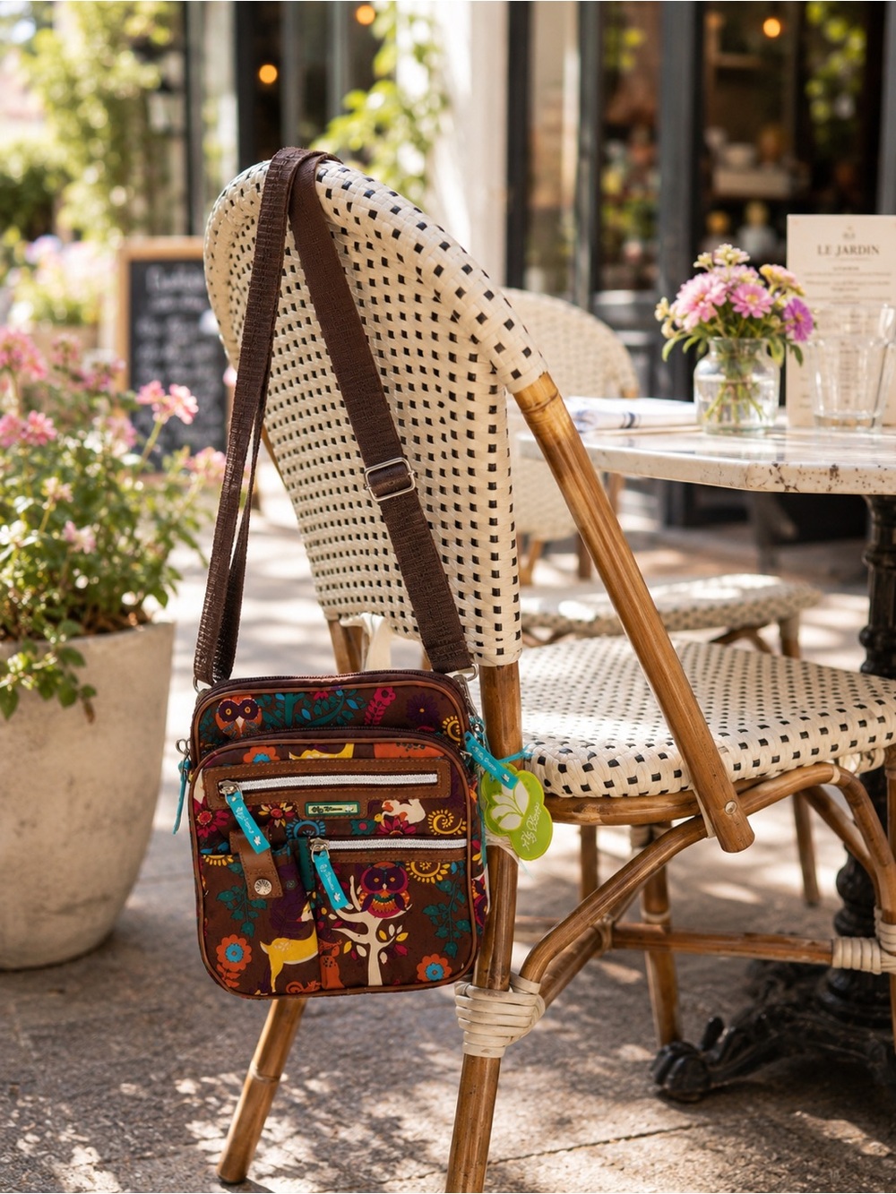 Lily Bloom Whimsical Woods Crossbody Bag NWT Eco Friendly